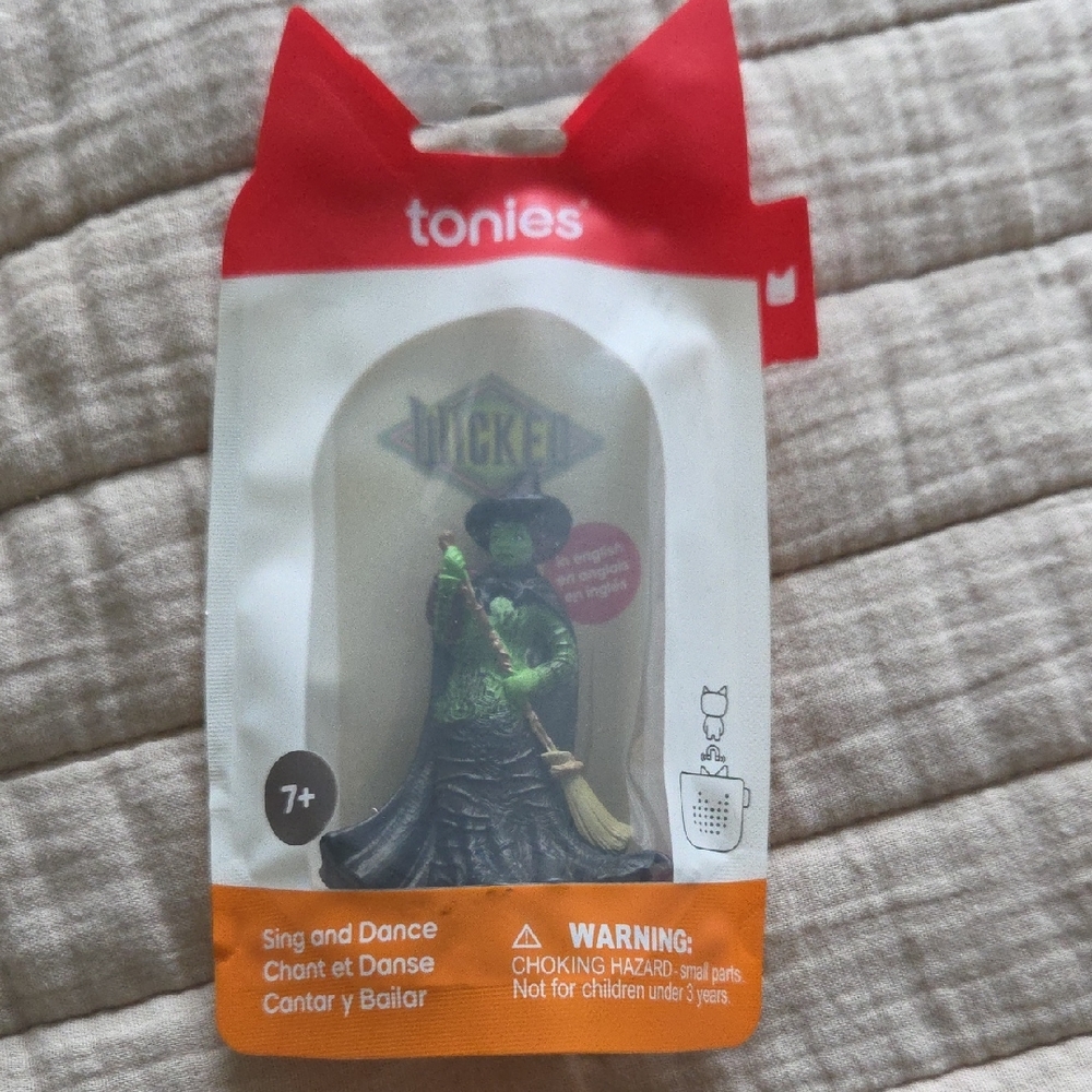 🐣🐰Tonies Wicked Elphaba Figure - Green and Black